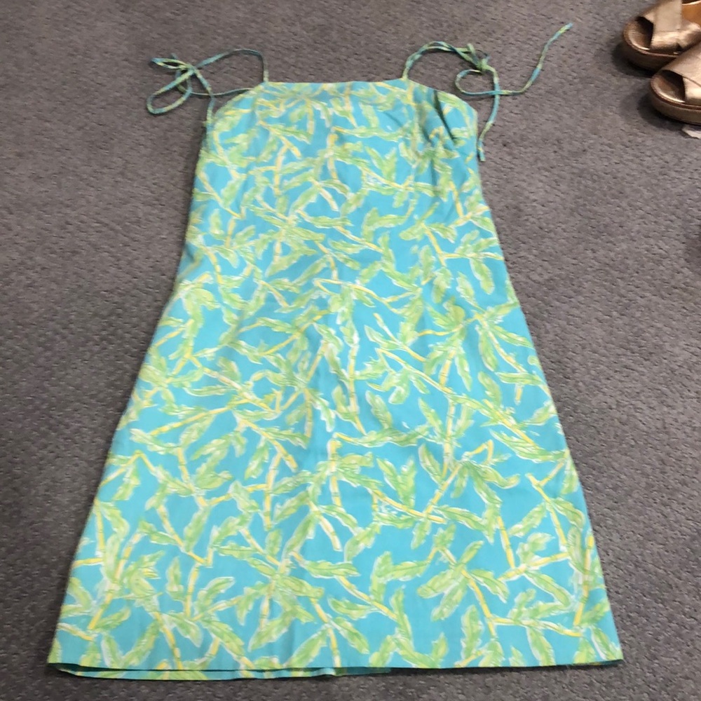 Lilly Pulitzer bamboo spaghetti strap dress